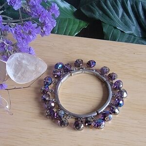 Vinrage Aurora Borealis Stretch Bracelet.